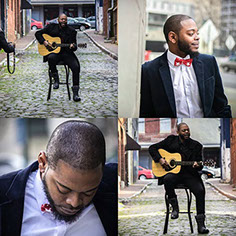 image collage of soul R&B Artist Garnett Boldin